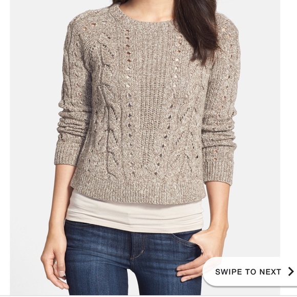 Lucky Brand Sweaters - Lucky Brand | Mix Knit Tomorrow Crewneck Sweater